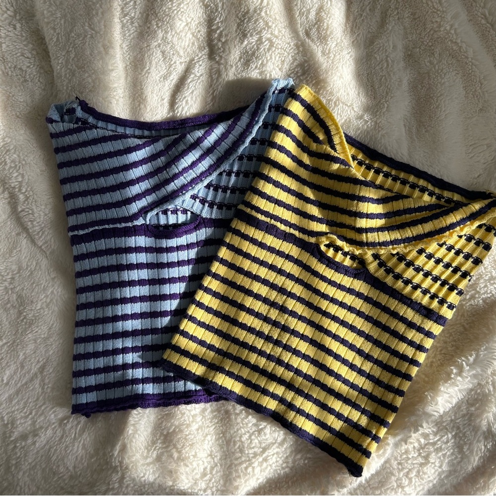 Crochet tube tops